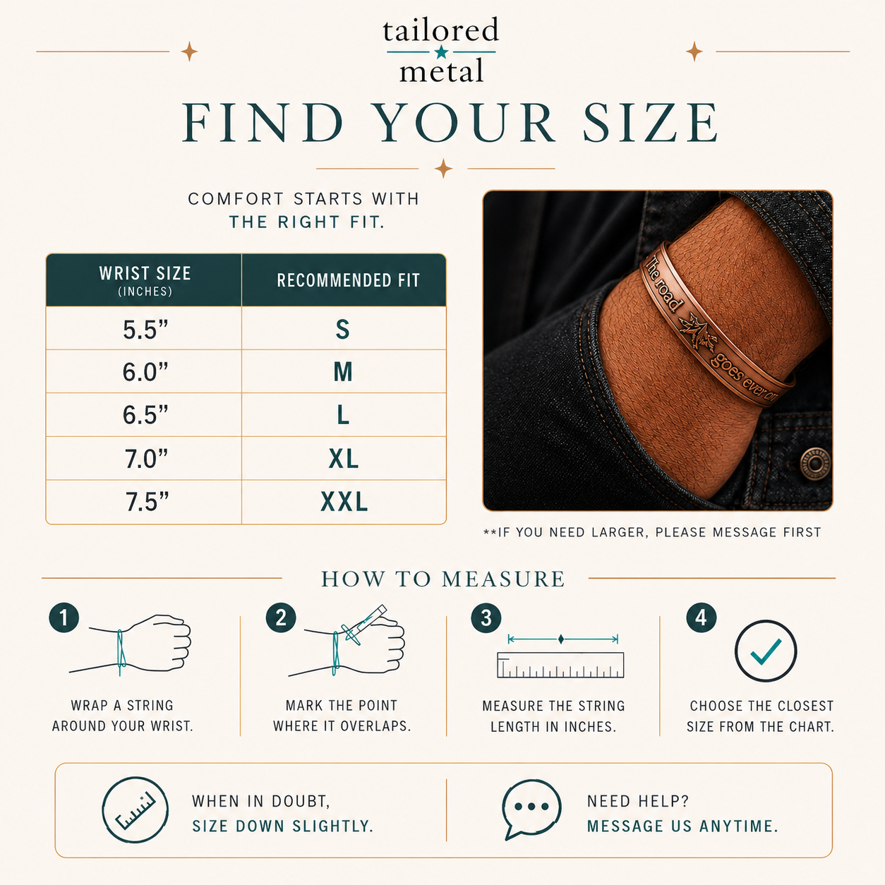 Cyclones Cuff Bracelet