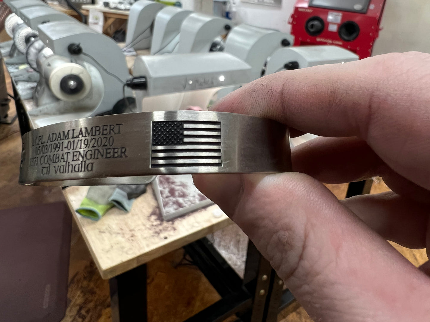 Personalized Cuff Bracelet