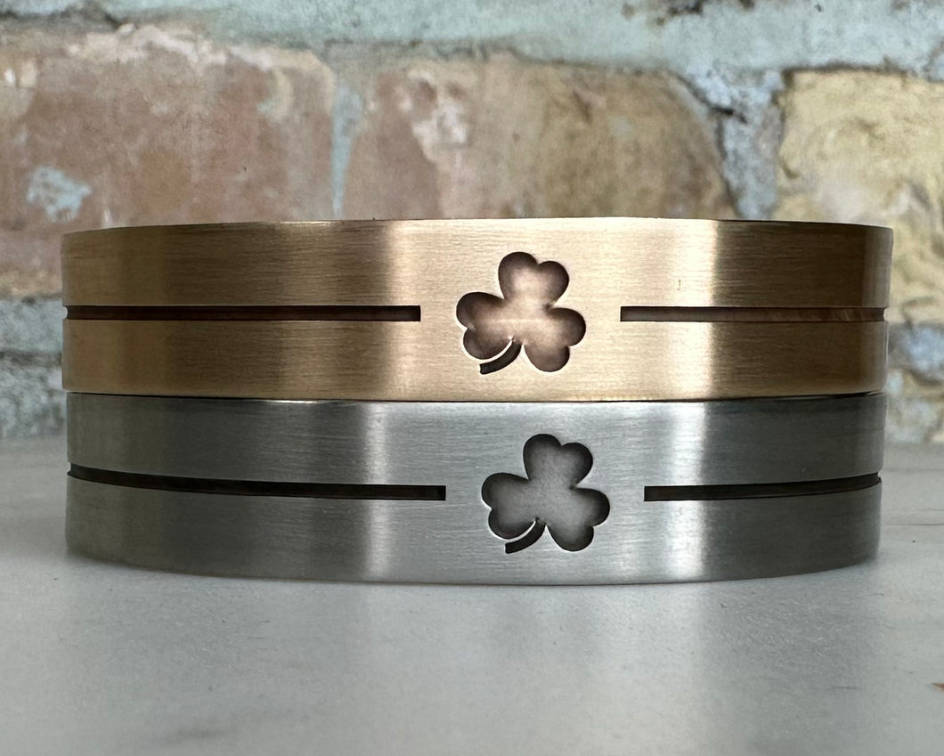 Shamrock Cuff Bracelet