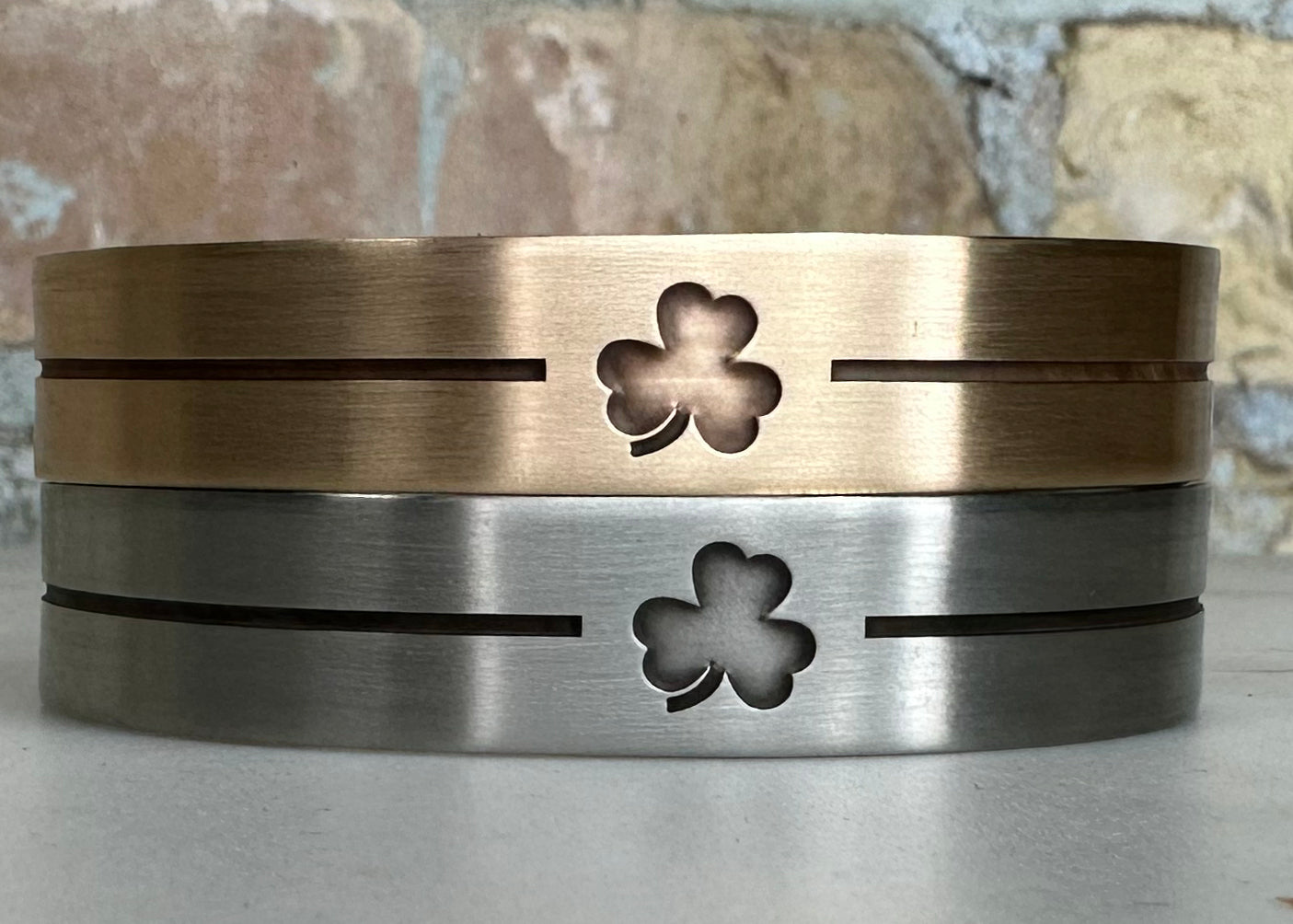 Shamrock Cuff Bracelet